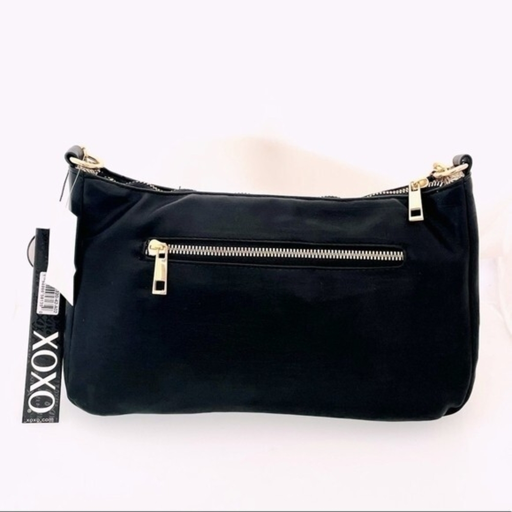 XOXO Vegan Leather 2-Way Tote Purse Handbag Compact Stylish NWT - Picture 5 of 6